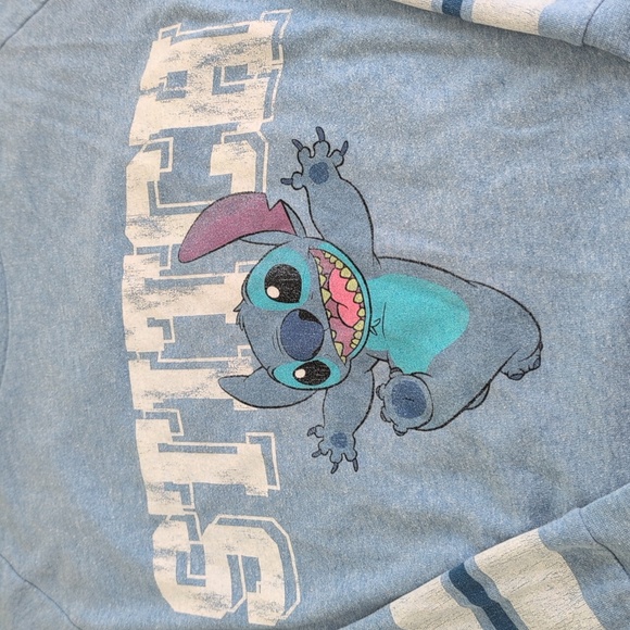 Stitch Boat neck Lightweight Sweatshirt - Picture 2 of 9